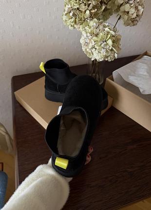 Уггі жіночі ugg чорні 4