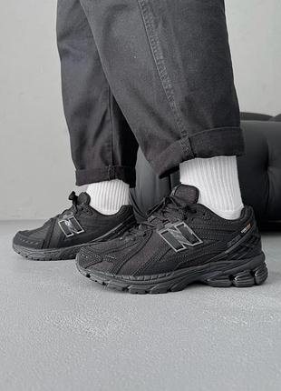 Кроссовки мужские new balance 1906r full blackUNile cordura