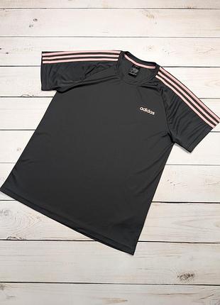 Чоловіча сіра спортивна футболка adidas адідас оригінал