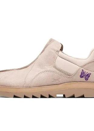 Черевики чоловічі reebok x needles beatnik moc бежеві