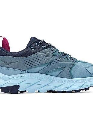 Кросівки жіночі hoka one one anacapa low gore-tex сині