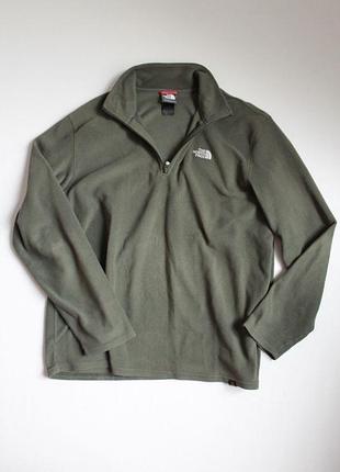 Кофта чоловіча the north face флісова хакі xl