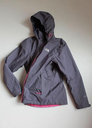 Куртка жіноча the north face сіра з рожевим, розмір m