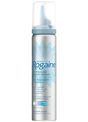 Пена для роста волос и уменьшения их выпадения для женщин rogaine 5% 60 мл