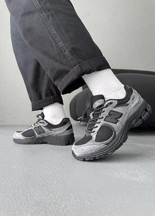 Кросівки чоловічі new balance 2002r grey gore-tex