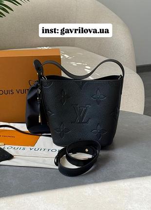 Сумка all in bb bag monogram empreinte leather black 🖤
