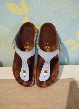 Босоніжки gizeh mf shiny python birkenstock 5