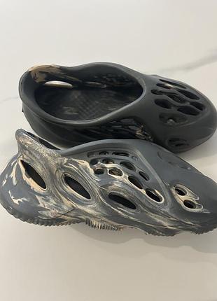 Шльопанці дитячі crocs сірі, розмір 30/31, довжина устілки 20 см