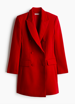 Платье-пиджак в стиле смокинга женский h&amp;m размер 34(xs)