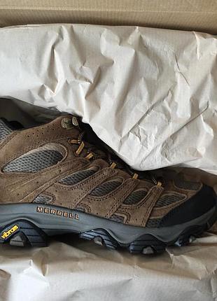 Трекінгові туристичні черевики merrell moab 3 mid earth 11,5us/46eu/29,5см