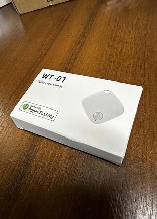 Смарт трекер локатор apple find my wt-01, комплект 2 шт