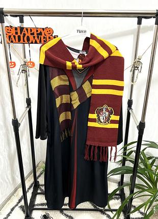 🖤мантія harry potter + шарф та брилок на 8-10 років, 128-140 см.