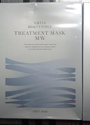Набор премиальни японских масок axxzia beauty force treatment mask