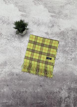 Шарф burberry 100% cashmere😍