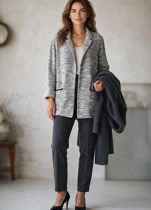 💼☕️ жіночий трикотажний жакет-кардиган new look (розмір: 16 / eur 44) ❤️✨