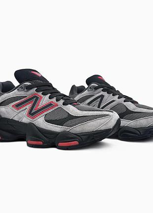 Кроссовки мужские new balance 9060 grey/red