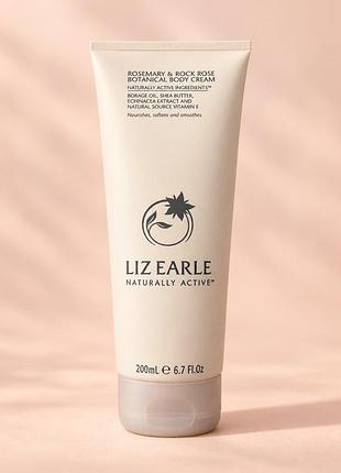 Крем для тіла liz earle rosemary & rock rose botanical body cream, 200 мл