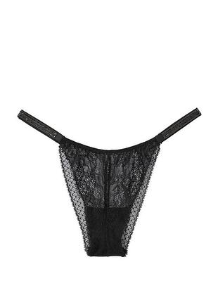 Трусики мереживні зі стразами victoria’s secret оригінал
