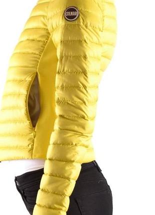 Жіночий пуховик colmar жовтий легкий  s/m