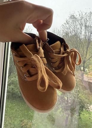 Дитячі черевики timberland 21 розмір