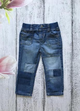 Круті джинси штани штани f&f 12-18міс1 фото