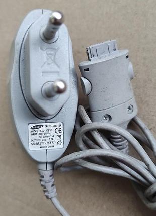 Ретро зарядка samsung tad137ese оригинал (старый фирменный разъем)