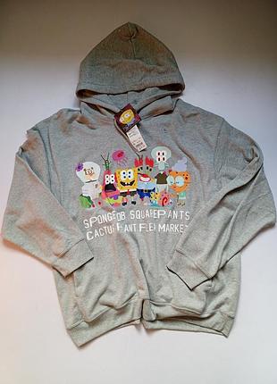 Худі губка боб , колекційне худі uniqlo x spongebob x cactus plant flea market (cpfm) — нове з бірками