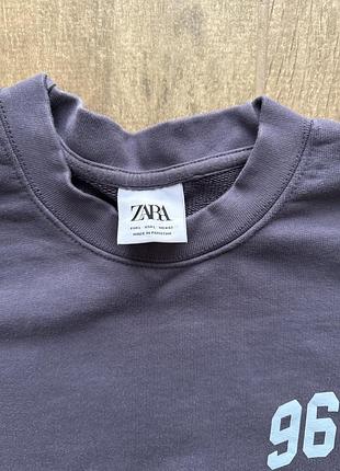 Світшот чоловічий zara синій 2