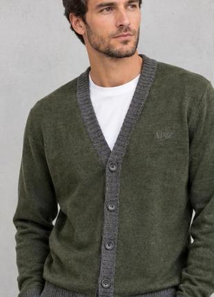 Чоловічий кардіган на гудзиках armani jeans