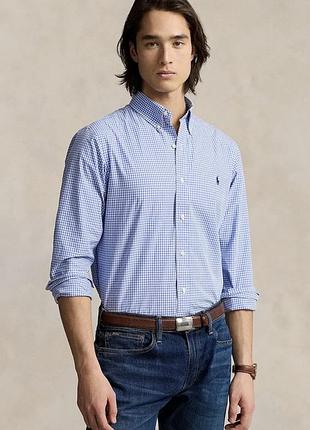 Polo ralph lauren чоловіча сорочка, рубашка в клітинку , брендова сорочка, рубашка