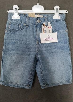 Джинсовые шорты levis