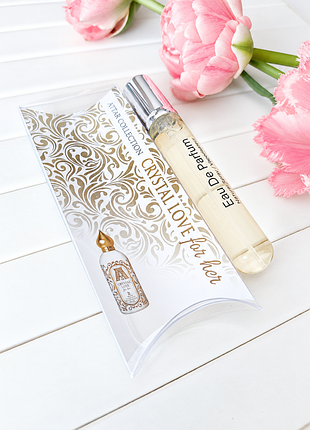 Шоколад і ваніль! жіночий тестер ручка парфум crystal love attar