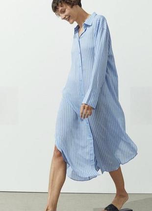 Стильное платье 👗 рубашка большого размера