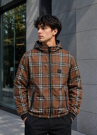 Вітровка чоловіча burberry в клітинку
