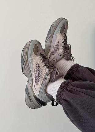 😍 женские кроссовки nike m2k grey 4