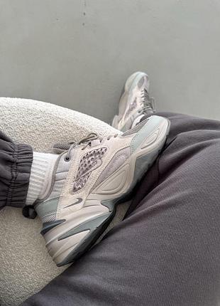 😍 женские кроссовки nike m2k grey 9