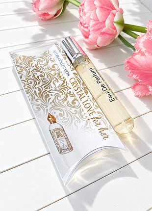 Молочний шоколад і ваніль! жіночий тестер crystal love attar