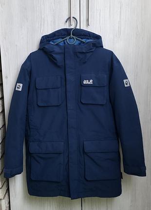 Зимова парка пуховик jack wolfskin ice explorer