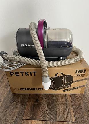 Пилосос petkit airclipper 5-in-1 для догляду за тваринами