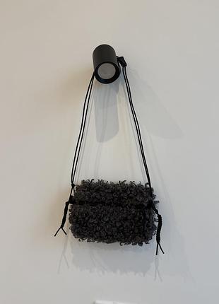 Сумка для жінок stay slowly pokkie bag fluffy grey