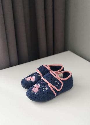 Теплі дитячі капці з пеппою
