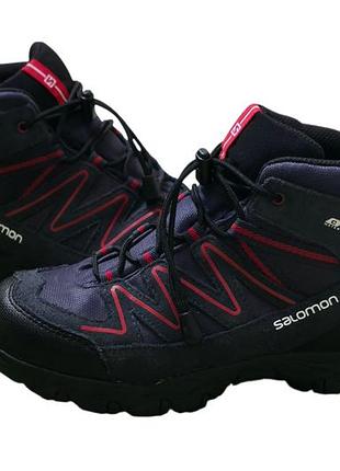 Треккинговые термоботинки salomon climashield waterproof