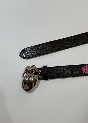 Ремень rolling stones x chrome hearts 2