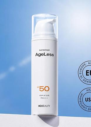 Анти віковий spf-50 сонцезахист spf 50 robeauty