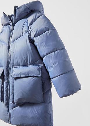 Пуховик zara. куртка zara. 8