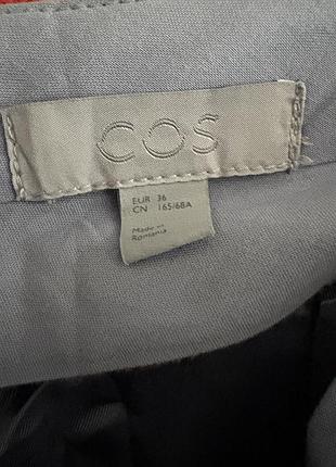 Штани брюки сірі вовна cos 6