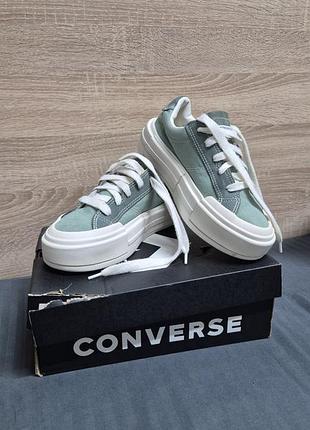 Кеди converse жіночі зелені