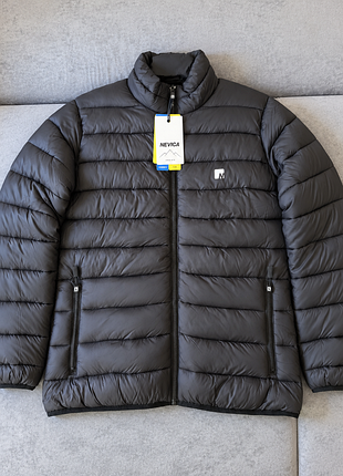 Нова жіноча утеплена куртка nevica xl, чорна, sports direct