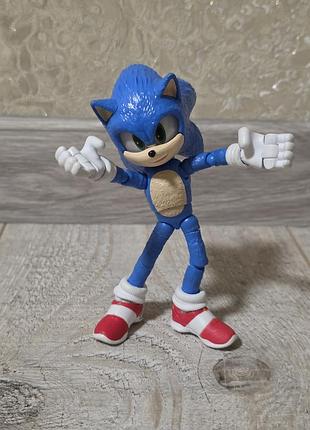 Колекційна рухома фігурка їжака соніка sonic the hedgehog, jakks pacific