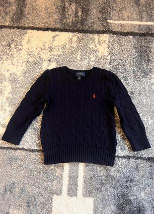 Светр дитячий polo ralph lauren синій